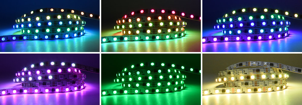 LED colorati strisce digitale RGB